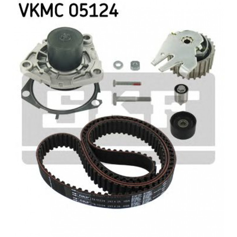 VKMC 05124 SKF - Насос охолоджуючої рідини + комплект зубчатого ремня